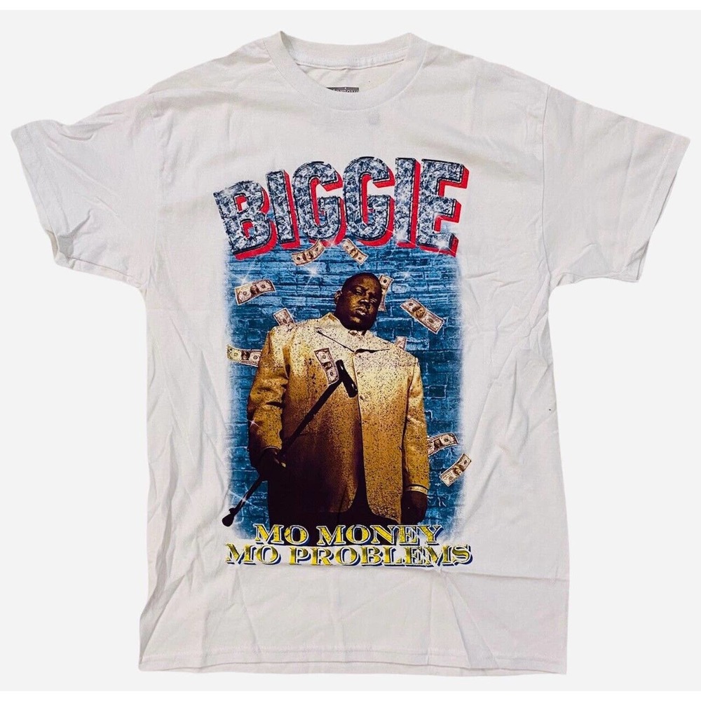 The Notorious B.I.G. Biggie Men's Officially Licensed Hip Hop Rap Tee T-Shirt